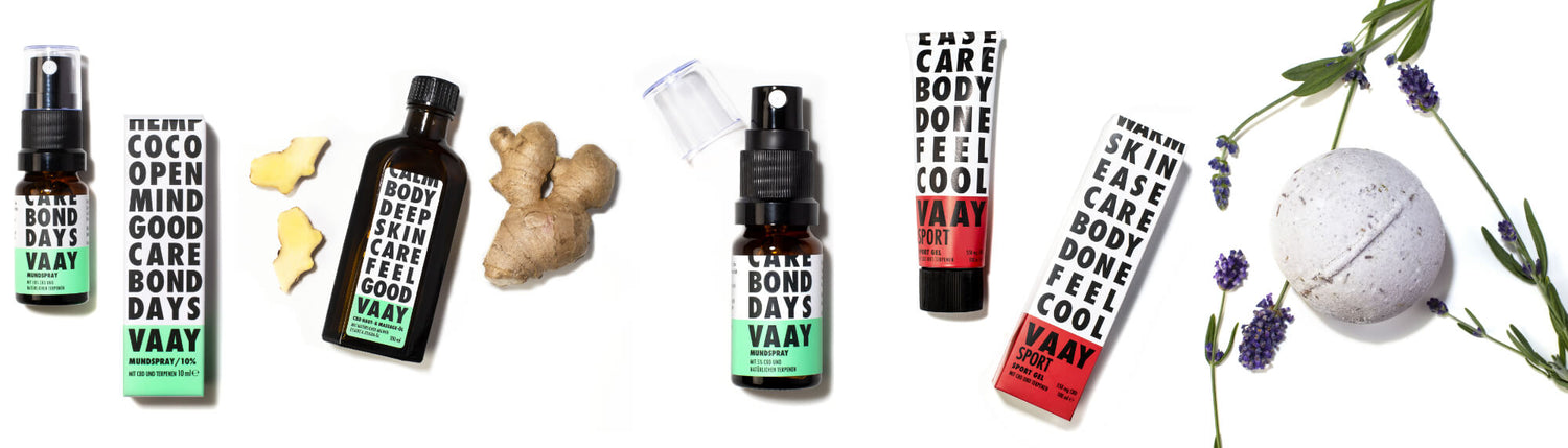 VAAY CBD und Hanf Kosmetik