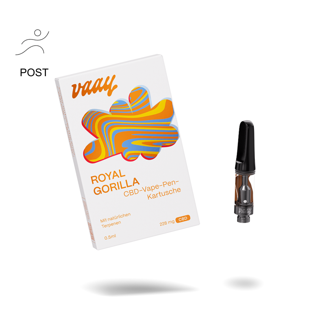 ROYAL GORILLA Vape-Pen-Kartusche