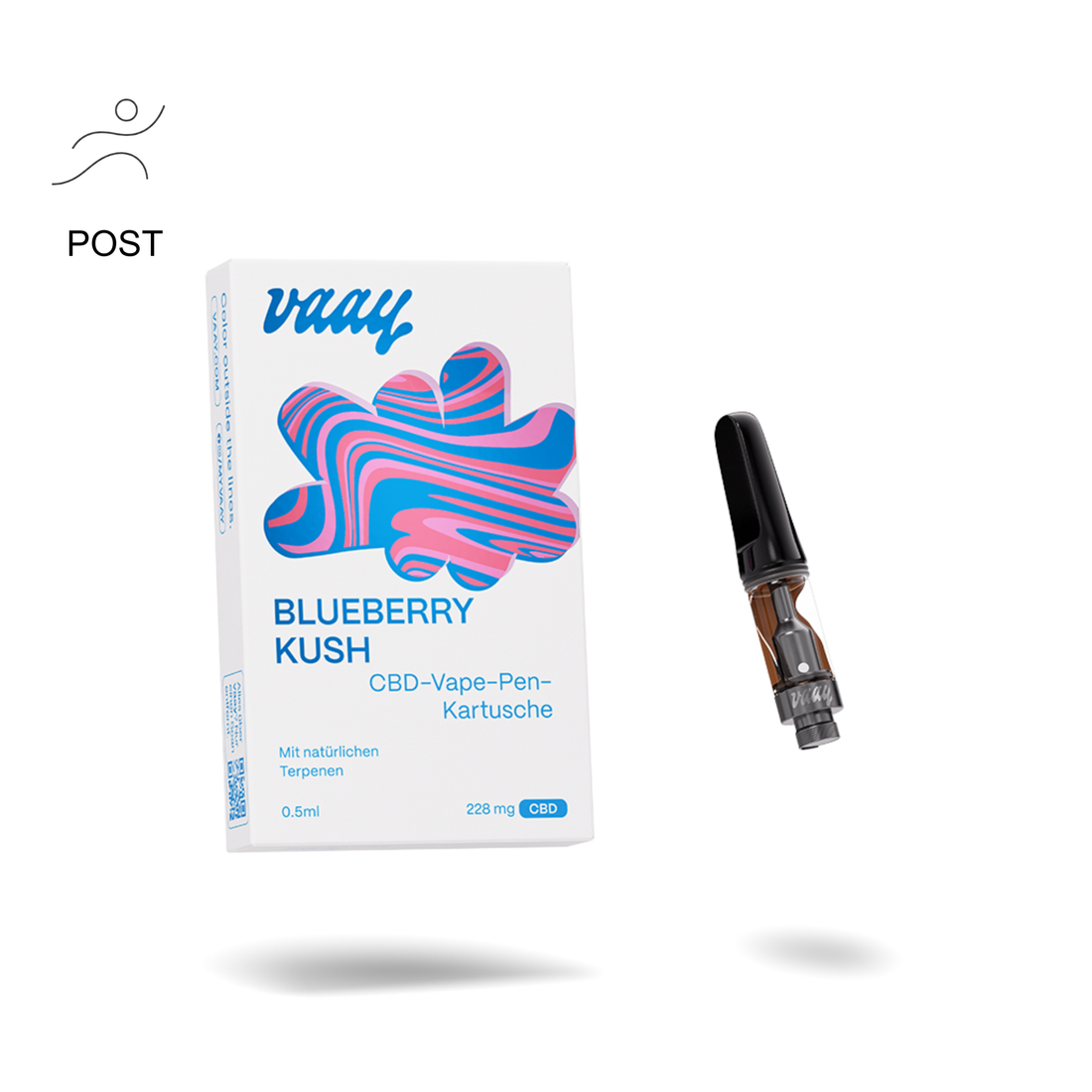 BLUEBERRY KUSH Vape-Pen-Kartusche