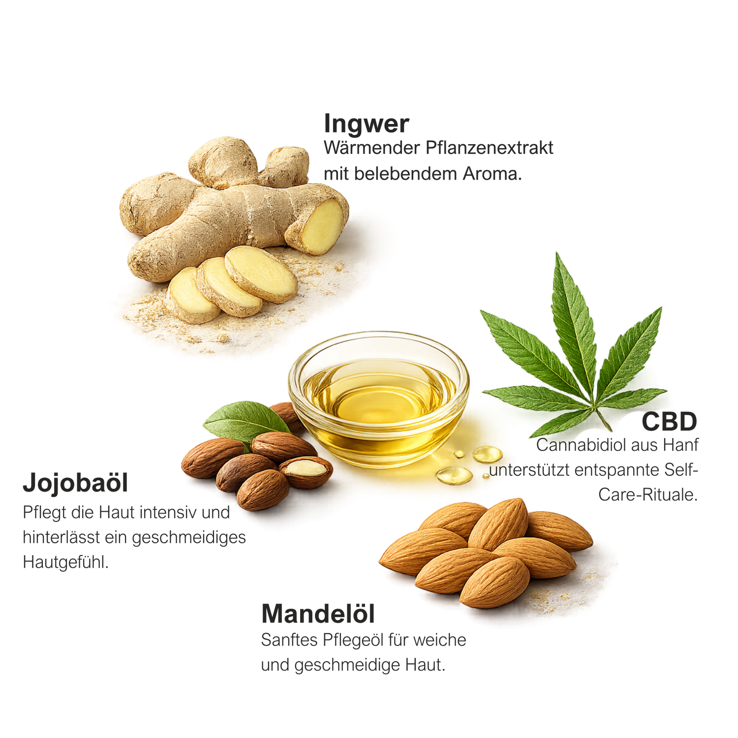 SOFTEN UP CBD-Haut- &amp; Massageöl