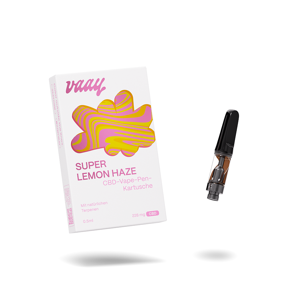 SUPER LEMON HAZE Vape-Pen-Kartusche vaay SUPER LEMON HAZE Vape-Pen-Kartusche vaay